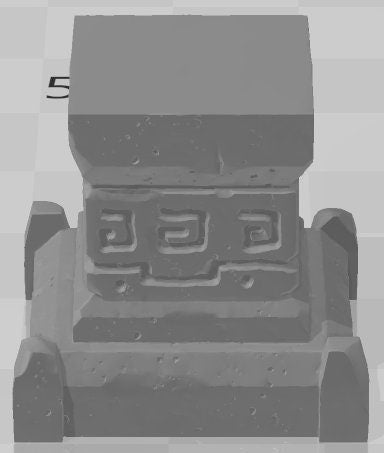 Sewer Floors And Columns - Aztlan - Pathfinder - Dungeons & Dragons -RPG- Tabletop-Terrain - 28 mm / 1" - Aether Studios