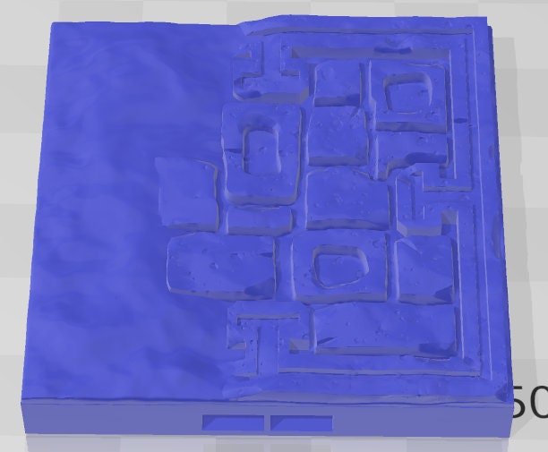Sewer Floors And Columns - Aztlan - Pathfinder - Dungeons & Dragons -RPG- Tabletop-Terrain - 28 mm / 1" - Aether Studios
