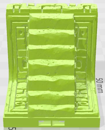 Sewer Walls - Aztlan - Pathfinder - Dungeons & Dragons -RPG- Tabletop-Terrain - 28 mm / 1" - Aether Studios