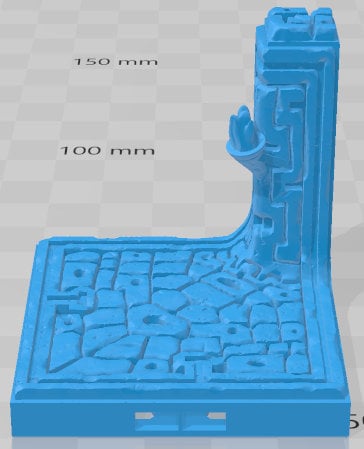 Sewer Walls - Aztlan - Pathfinder - Dungeons & Dragons -RPG- Tabletop-Terrain - 28 mm / 1" - Aether Studios