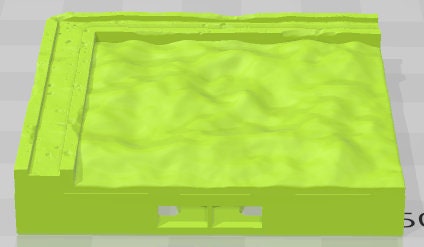 Sewer Sludge Channels Set 1 - Aztlan - Pathfinder - Dungeons & Dragons -RPG- Tabletop-Terrain - 28 mm / 1" - Aether Studios