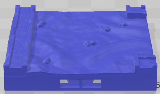 Sewer Sludge Channels Set 2 - Aztlan - Pathfinder - Dungeons & Dragons -RPG- Tabletop-Terrain - 28 mm / 1" - Aether Studios