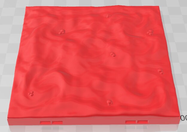 Sewer Sludge Water - Aztlan - Pathfinder - Dungeons & Dragons -RPG- Tabletop-Terrain - 28 mm / 1" - Aether Studios