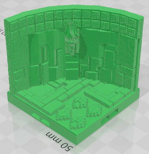 Curves, Corners, And Door Frames - Aztlan 3 Reforged B - Pathfinder - Dungeons & Dragons -RPG- Tabletop-Terrain - 28 mm / 1"- Aether Studios