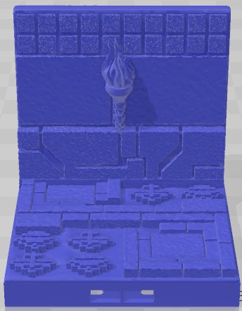 Walls - Aztlan 3 Reforged B - Pathfinder - Dungeons & Dragons -RPG- Tabletop-Terrain - 28 mm / 1"- Aether Studios