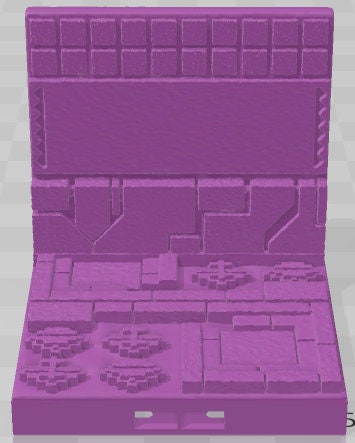 Walls - Aztlan 3 Reforged B - Pathfinder - Dungeons & Dragons -RPG- Tabletop-Terrain - 28 mm / 1"- Aether Studios