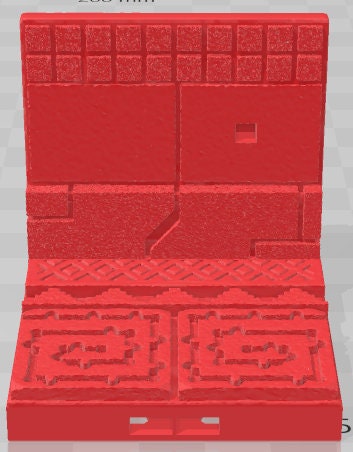 Peg Walls - Aztlan 3 Reforged C - Pathfinder - Dungeons & Dragons -RPG- Tabletop-Terrain - 28 mm / 1"- Aether Studios