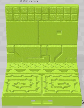 Peg Walls - Aztlan 3 Reforged C - Pathfinder - Dungeons & Dragons -RPG- Tabletop-Terrain - 28 mm / 1"- Aether Studios