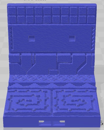 Peg Walls - Aztlan 3 Reforged C - Pathfinder - Dungeons & Dragons -RPG- Tabletop-Terrain - 28 mm / 1"- Aether Studios