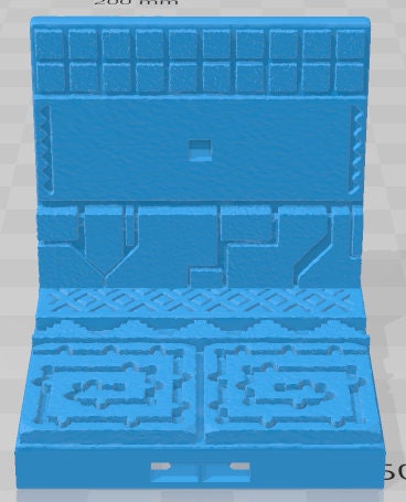 Peg Walls - Aztlan 3 Reforged C - Pathfinder - Dungeons & Dragons -RPG- Tabletop-Terrain - 28 mm / 1"- Aether Studios