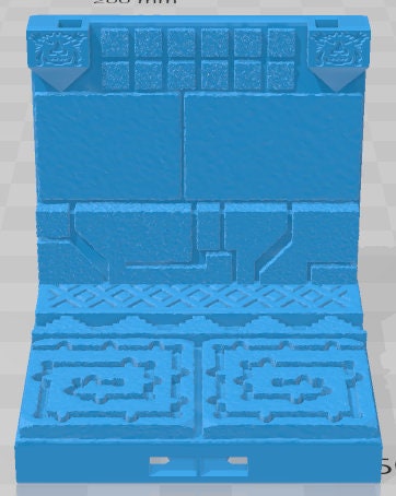 Walls - Aztlan 3 Reforged C - Pathfinder - Dungeons & Dragons -RPG- Tabletop-Terrain - 28 mm / 1"- Aether Studios