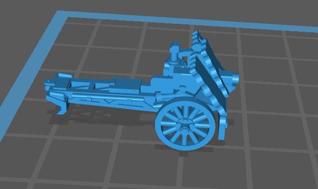 Artillery Types - 1:100 scale - Italy - Tanks - Armored Vehicle - World Of Tanks - War Game - Wargaming - Axis and Allies - Tabletop Games