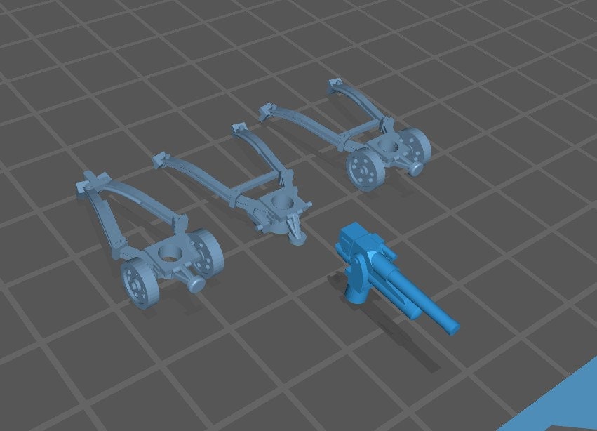 Artillery Types - 1:100 scale - Italy - Tanks - Armored Vehicle - World Of Tanks - War Game - Wargaming - Axis and Allies - Tabletop Games