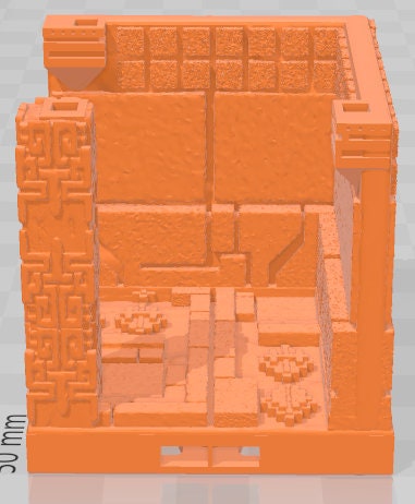 B Floor Corridors - Aztlan 3 Reforged - Pathfinder - Dungeons & Dragons -RPG- Tabletop-Terrain - 28 mm / 1"- Aether Studios