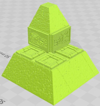 Step Pyramid Corner Set 1 - Aztlan 5 Reforged - Pathfinder - Dungeons & Dragons -RPG- Tabletop-Terrain - 28 mm / 1"- Aether Studios