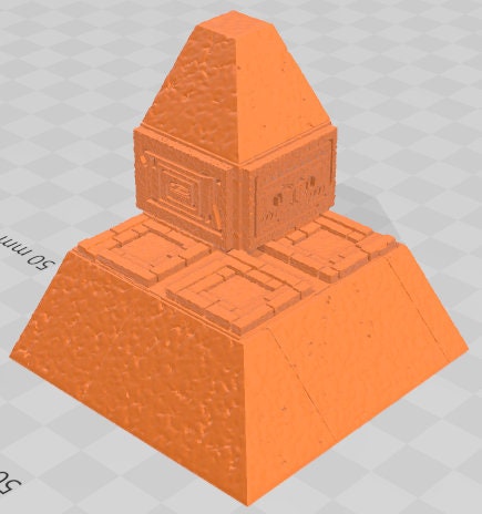 Step Pyramid Corner Set 2 - Aztlan 5 Reforged - Pathfinder - Dungeons & Dragons -RPG- Tabletop-Terrain - 28 mm / 1"- Aether Studios
