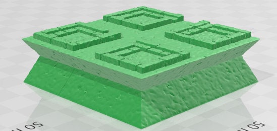 Fighting Areas Set 1 - Aztlan 5 Reforged - Pathfinder - Dungeons & Dragons -RPG- Tabletop-Terrain - 28 mm / 1"- Aether Studios