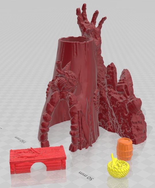 Panache Pointe Fish Shack - Fantasy Village -Pathfinder-Dungeons&Dragons-RPG-Tabletop-Terrain-28mm-AetherStudios