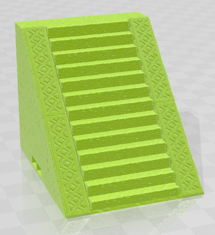 Stairs And Opening Set 2 - Aztlan 5 Reforged - Pathfinder - Dungeons & Dragons -RPG- Tabletop-Terrain - 28 mm / 1"- Aether Studios