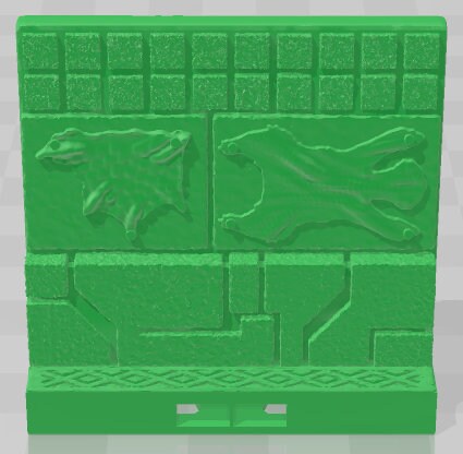 Skinned Walls - Aztlan Clip On - Pathfinder - Dungeons & Dragons -RPG- Tabletop-Terrain - 28 mm / 1"- Aether Studios