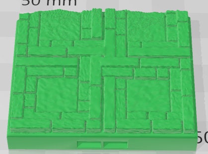 Ruins Set 1 - Aztlan 6 Swamped A - Pathfinder - Dungeons & Dragons -RPG- Tabletop-Terrain - 28 mm / 1"- Aether Studios