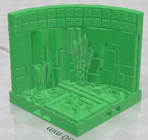 Curves, Corners, And Corridors - Aztlan 6 Swamped B - Pathfinder - Dungeons & Dragons -RPG- Tabletop-Terrain - 28 mm / 1"- Aether Studios
