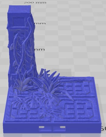 Swamp Ruin Set 2 - Dwarven Clan - Pathfinder - Dungeons & Dragons -RPG- Tabletop-Terrain - 28 mm / 1"- Aether Studios