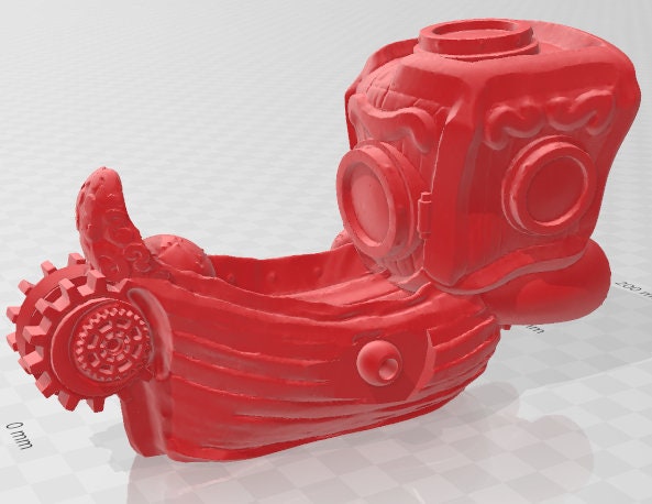 Gnomish Skyships - Fantasy Village -Pathfinder-Dungeons&Dragons-RPG-Tabletop-Terrain-28mm-AetherStudios