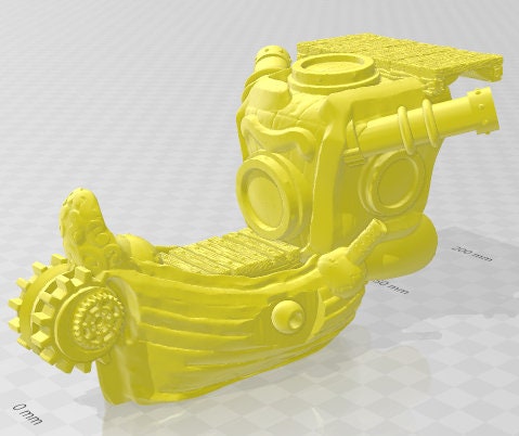 Gnomish Skyships - Fantasy Village -Pathfinder-Dungeons&Dragons-RPG-Tabletop-Terrain-28mm-AetherStudios