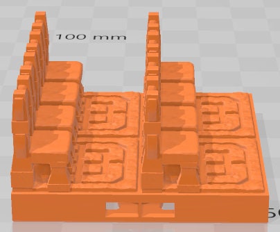 Kings Company Theatre 2x2 Tiles - Dwarven Clan - Pathfinder - Dungeons & Dragons -RPG- Tabletop-Terrain - 28 mm / 1"- Aether Studios