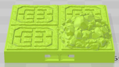 Ingot Breaker 2x2 Tiles - Dwarven Clan - Pathfinder - Dungeons & Dragons -RPG- Tabletop-Terrain - 28 mm / 1"- Aether Studios