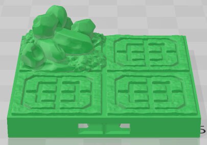 Ingot Breaker 2x2 Tiles - Dwarven Clan - Pathfinder - Dungeons & Dragons -RPG- Tabletop-Terrain - 28 mm / 1"- Aether Studios