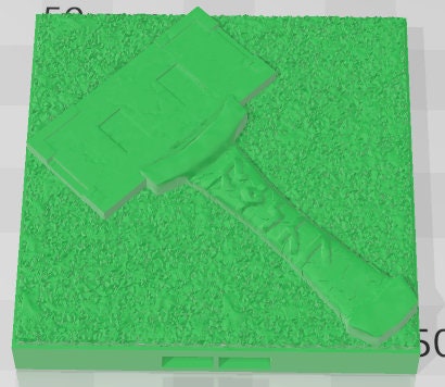 2x2 Tile Floors - Dwarven Kingdom - Pathfinder - Dungeons & Dragons -RPG- Tabletop-Terrain - 28 mm / 1"- Aether Studios