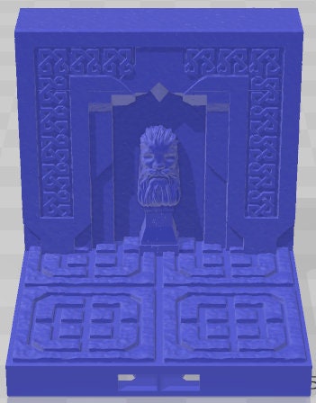2x2 Walls Set 1 - Dwarven Kingdom - Pathfinder - Dungeons & Dragons -RPG- Tabletop-Terrain - 28 mm / 1"- Aether Studios