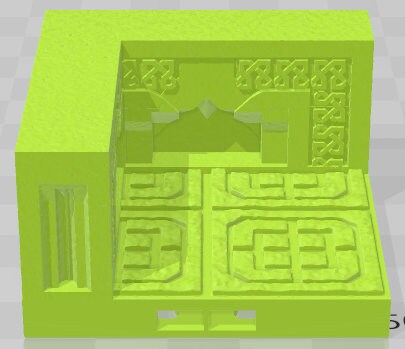 HPT 2x2 Tile Set 1 - Dwarven Half Sized Kingdom - Pathfinder - Dungeons & Dragons -RPG- Tabletop-Terrain - 28 mm / 1"- Aether Studios