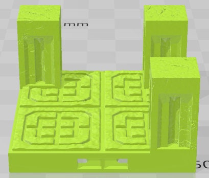 HPT 2x2 Tile Set 2 - Dwarven Half Sized Kingdom - Pathfinder - Dungeons & Dragons -RPG- Tabletop-Terrain - 28 mm / 1"- Aether Studios