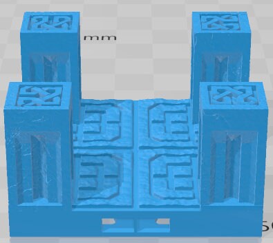 HST 2x2 Tile Set 1 - Dwarven Half Sized Kingdom - Pathfinder - Dungeons & Dragons -RPG- Tabletop-Terrain - 28 mm / 1"- Aether Studios