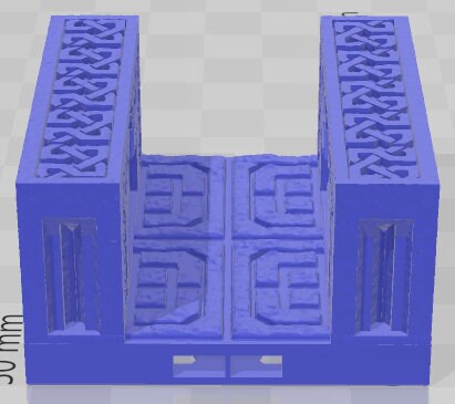 HST 2x2 Tile Set 1 - Dwarven Half Sized Kingdom - Pathfinder - Dungeons & Dragons -RPG- Tabletop-Terrain - 28 mm / 1"- Aether Studios