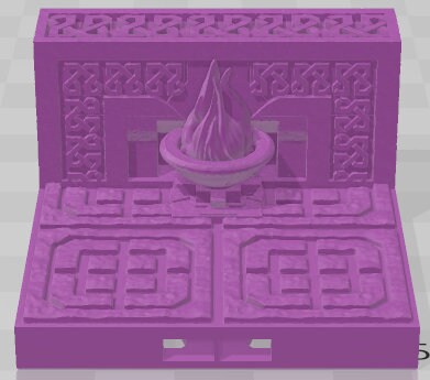 HST 2x2 Tile Set 1 - Dwarven Half Sized Kingdom - Pathfinder - Dungeons & Dragons -RPG- Tabletop-Terrain - 28 mm / 1"- Aether Studios
