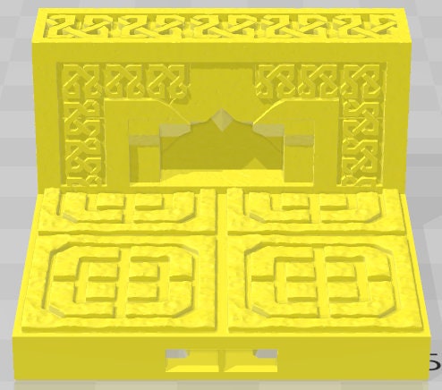 HST 2x2 Tile Set 2 - Dwarven Half Sized Kingdom - Pathfinder - Dungeons & Dragons -RPG- Tabletop-Terrain - 28 mm / 1"- Aether Studios