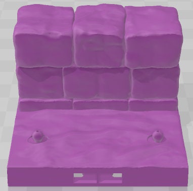 Wood Pier 2x2 Tiles - Dockyards - Pathfinder - Dungeons & Dragons -RPG- Tabletop-Terrain - 28 mm / 1"- Aether Studios