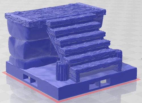 Boardwalk Set 1 - Dockyards - Pathfinder - Dungeons & Dragons -RPG- Tabletop-Terrain - 28 mm / 1"- Aether Studios