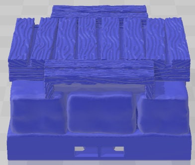 Low Docks Set 1 - Dockyards - Pathfinder - Dungeons & Dragons -RPG- Tabletop-Terrain - 28 mm / 1"- Aether Studios