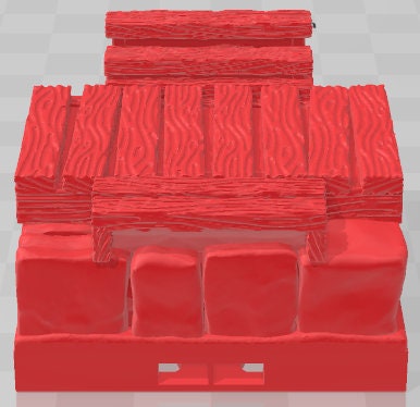 Low Docks Set 1 - Dockyards - Pathfinder - Dungeons & Dragons -RPG- Tabletop-Terrain - 28 mm / 1"- Aether Studios
