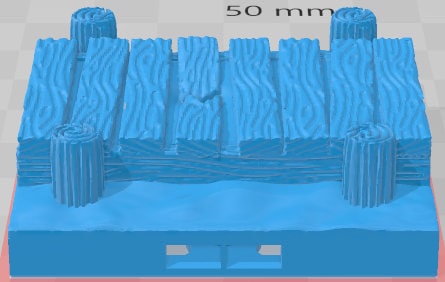 Low Docks Set 2 - Dockyards - Pathfinder - Dungeons & Dragons -RPG- Tabletop-Terrain - 28 mm / 1"- Aether Studios