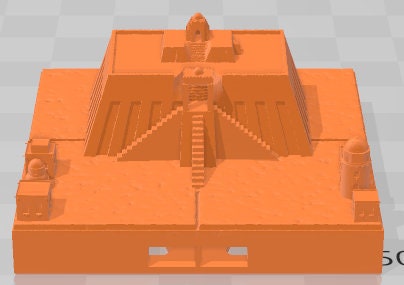 Pharaoh 2 Floors Set 1 - Pharaoh -Pathfinder-Dungeons&Dragons-RPG-Tabletop-Terrain-28mm-AetherStudios