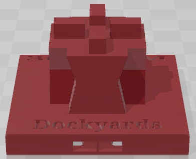 Supports - Dockyards Wharf - Pathfinder - Dungeons & Dragons -RPG- Tabletop-Terrain - 28 mm / 1"- Aether Studios