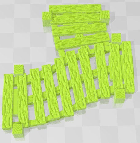 Scatter Docks - Swamp of Sorrows - Pathfinder - Dungeons & Dragons -RPG- Tabletop-Terrain - 28 mm / 1"- Aether Studios