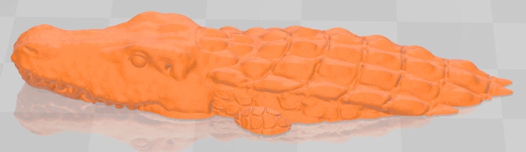 Core Crocodile Minis - Swamp of Sorrows - Pathfinder - Dungeons & Dragons -RPG- Tabletop-Terrain - 28 mm / 1"- Aether Studios