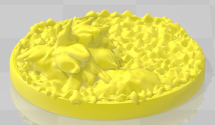 Miniature Bases Set 1 - Swamp of Sorrows - Pathfinder - Dungeons & Dragons -RPG- Tabletop-Terrain - 28 mm / 1"- Aether Studios